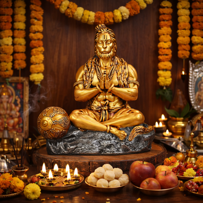 Mahabali Hanuman For Car Dashboard & Office Desk