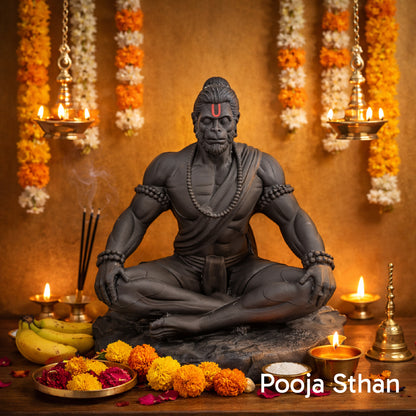 Mahabali Dyan Hanuman For Car Dashboard & Office Desk