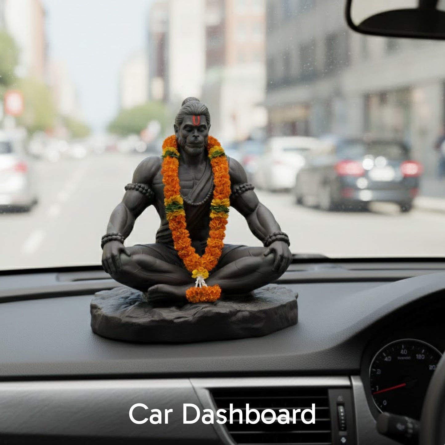 Mahabali Dyan Hanuman For Car Dashboard & Office Desk
