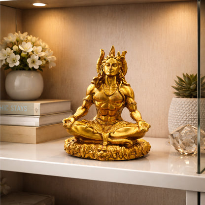 Mahayogi Shivji For Car Dashboard & Work Desk ( 3.5 X 2.2 Inch)