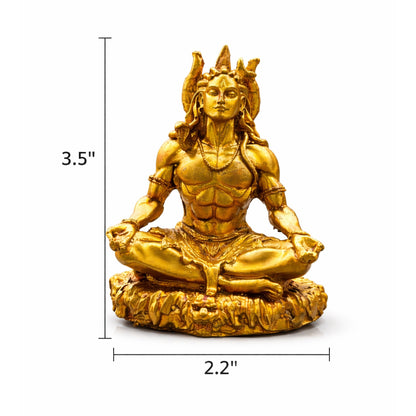 Mahayogi Shivji For Car Dashboard & Work Desk ( 3.5 X 2.2 Inch)