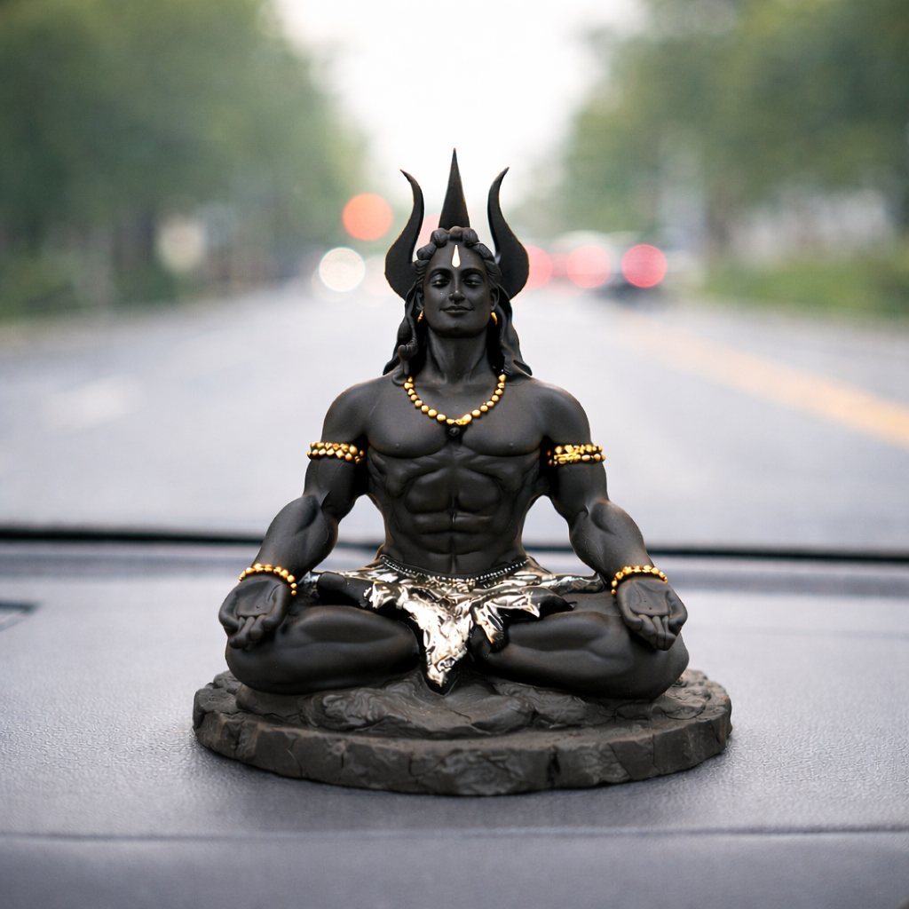 Meditating Lord Shiva Idol