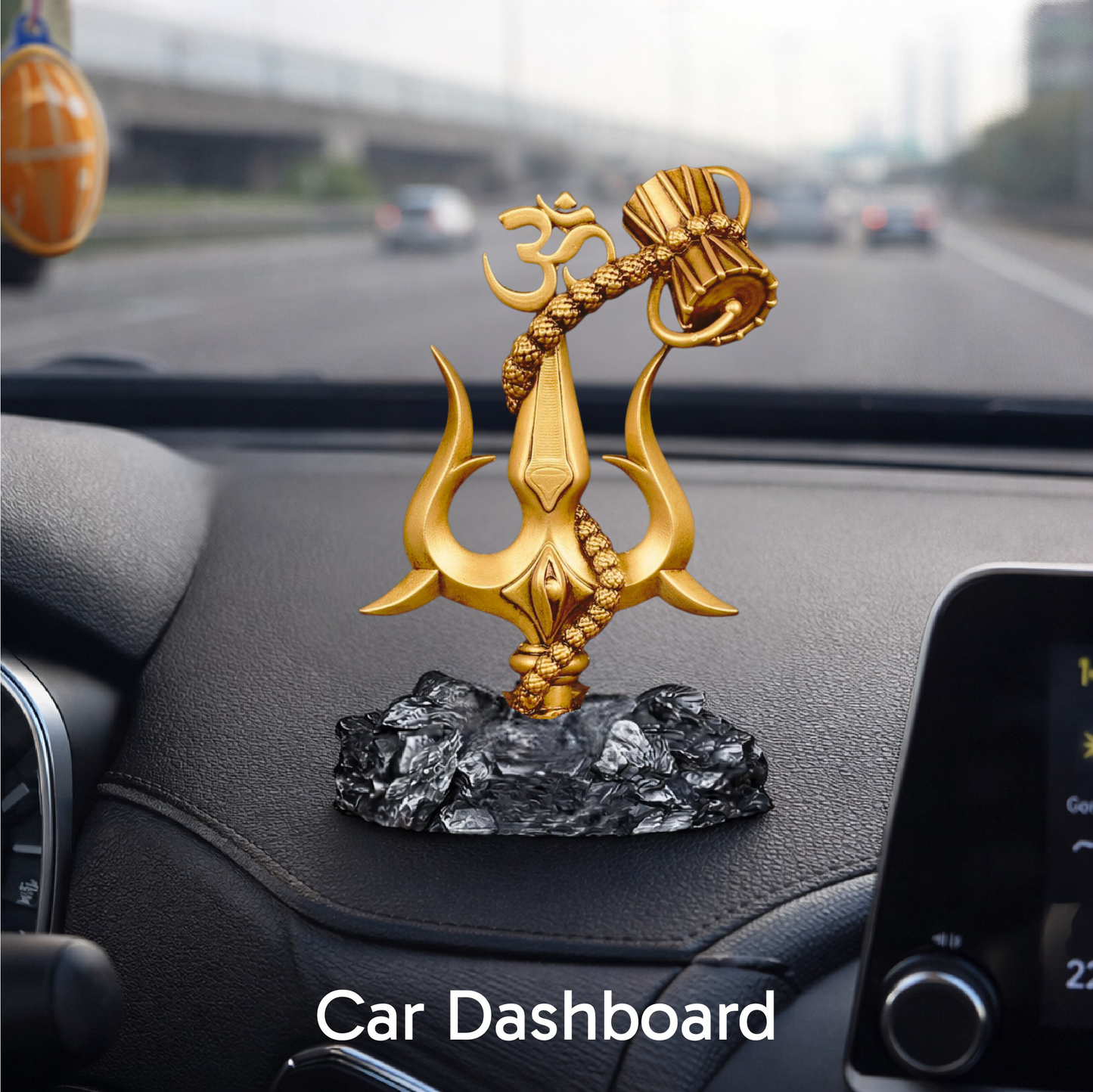 Om Shivay Trishul ( 4 x 3 Inches )