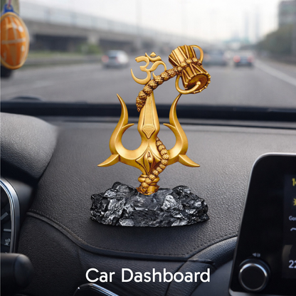 Om Shivay Trishul ( 4 x 3 Inches )